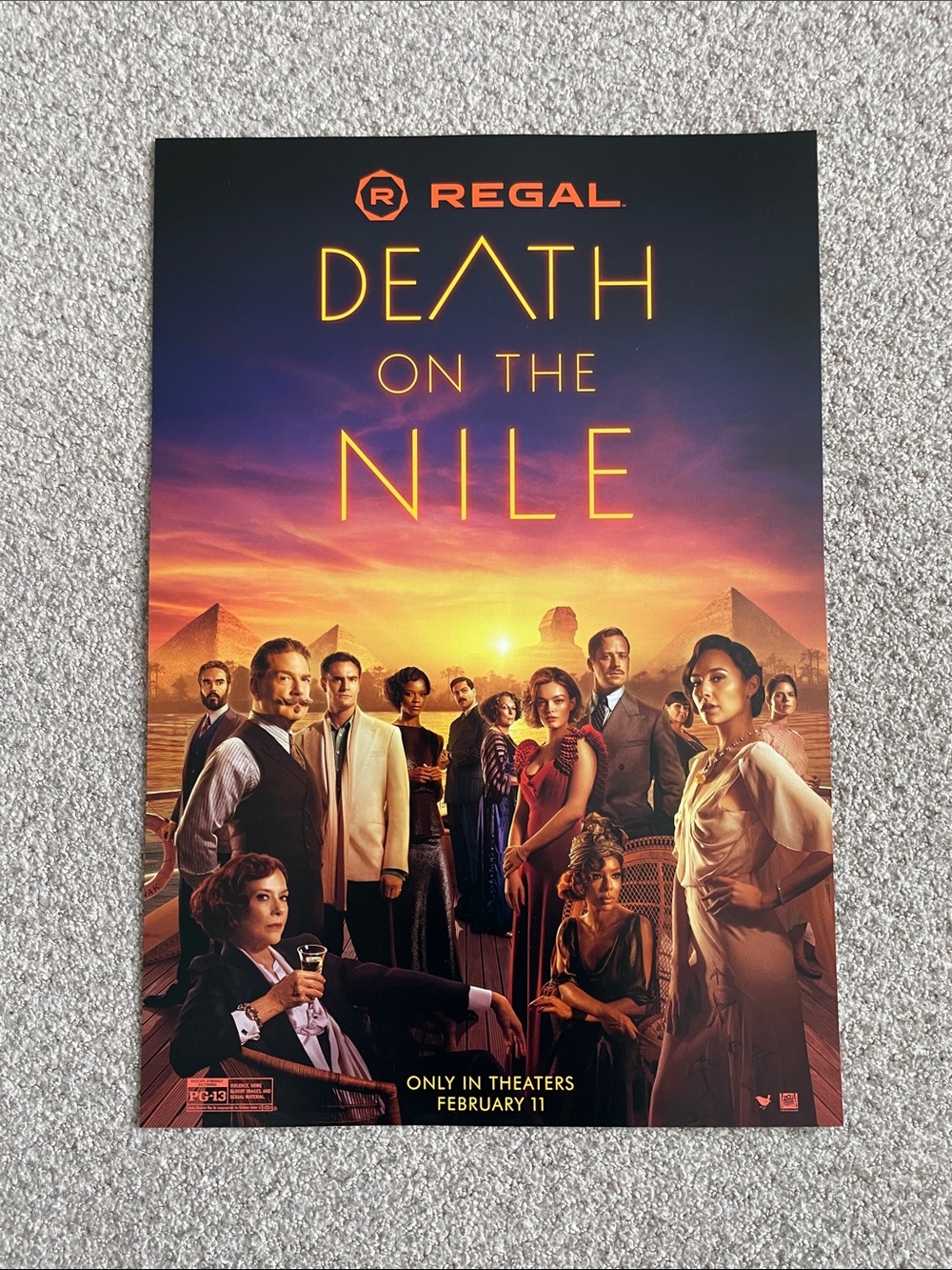Death on the Nile Movie Poster
